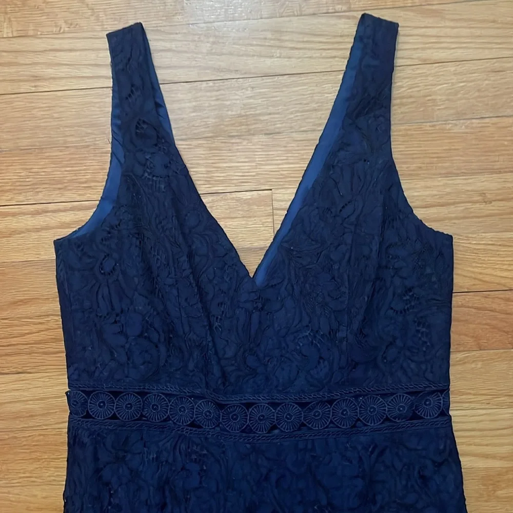 Navy‎ like new Bardot midi dress size 8/M A2